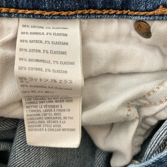 Abercrombie & Fitch Distressed women’s broken in Jeans 8R waist 29 / length 33 - Picture 4 of 5